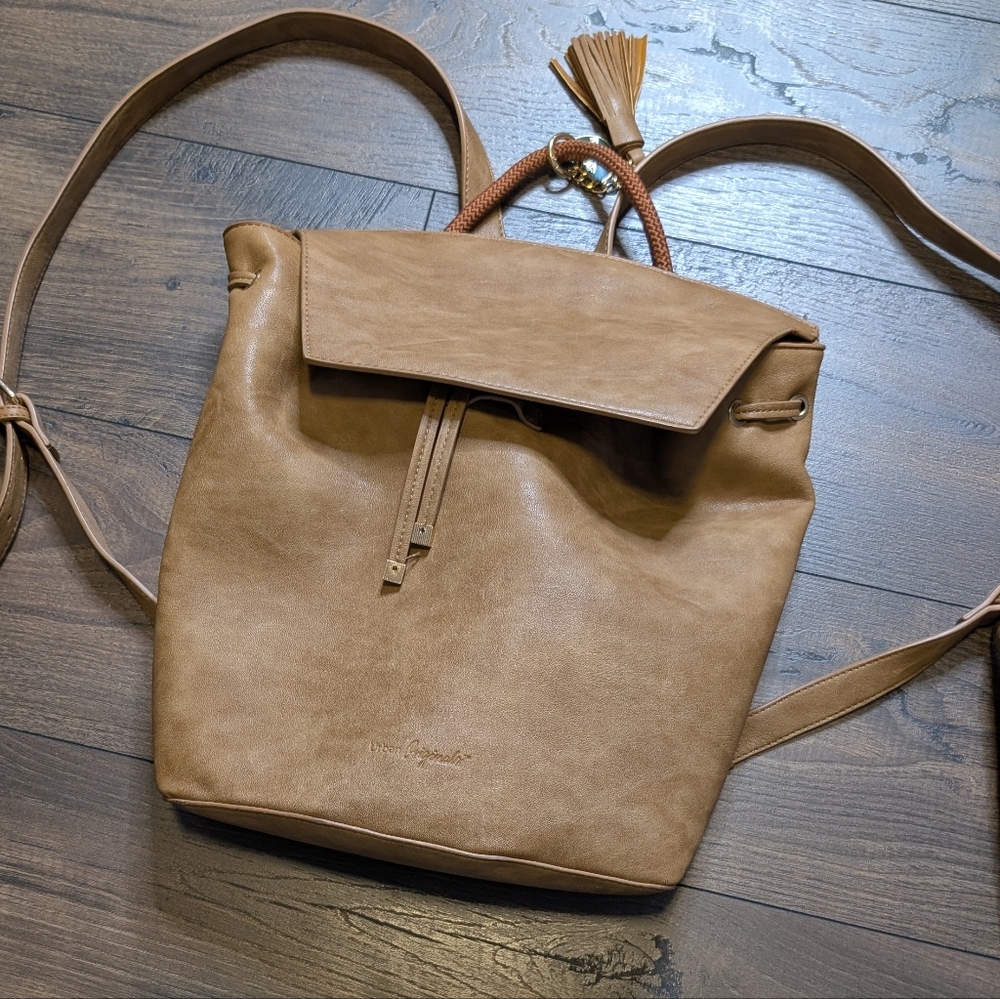 Urban‎ Originals Brown Leather Backpack